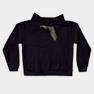 Camo Design Florida Kids Hoodie